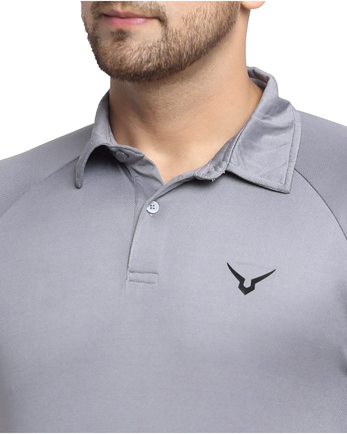 Invincible Men’s Raglan Polo Tee