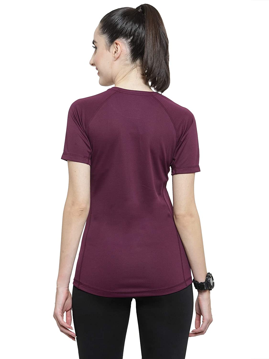 Invincible Women’s Gym Love Round Neck Workout T-Shirt
