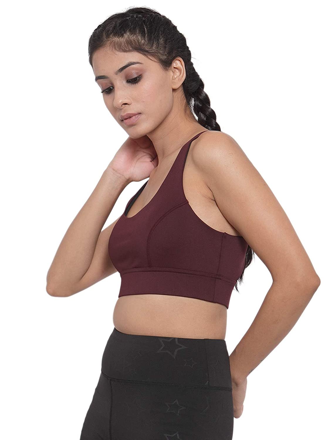 Invincible Women’s Cross Strap Sports Bra