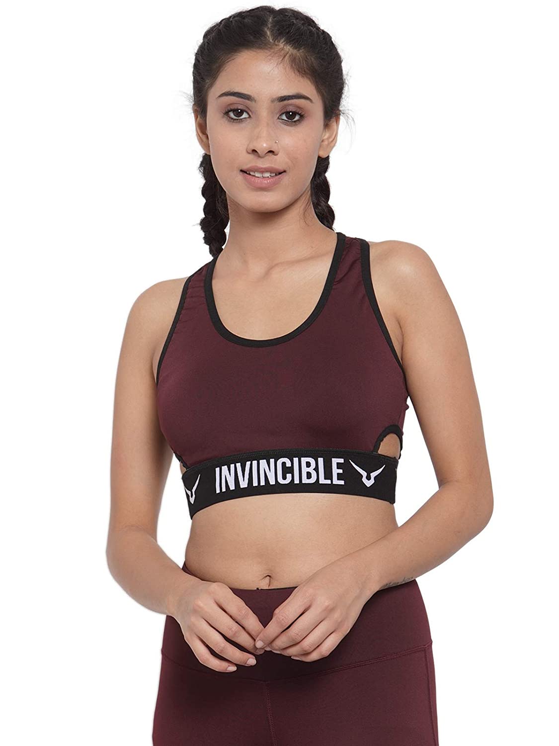 Invincible Women's Functional Pocket Sports Bra