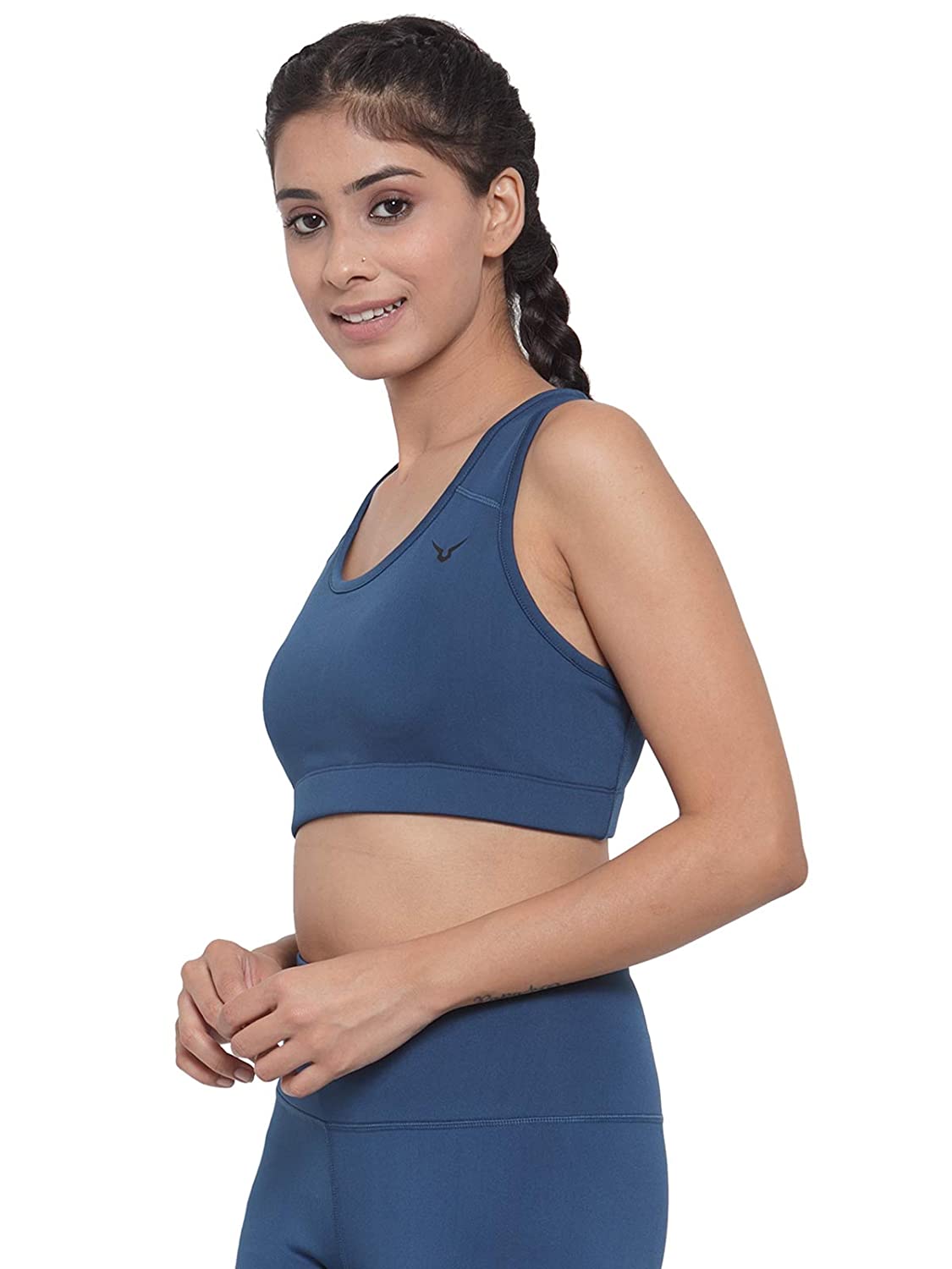 All In Motion NWT Women's XS Light Mauve Simplicity Twist Support Sports Bra