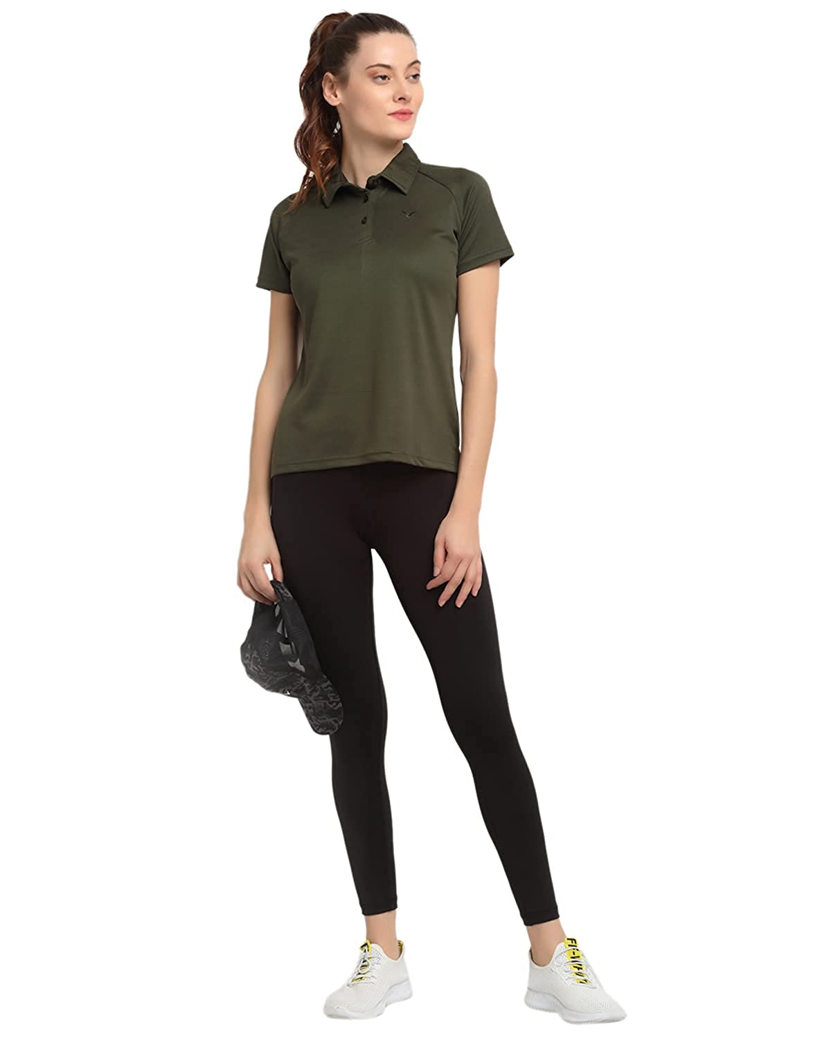 Invincible Women’s Raglan Polo T-Shirt