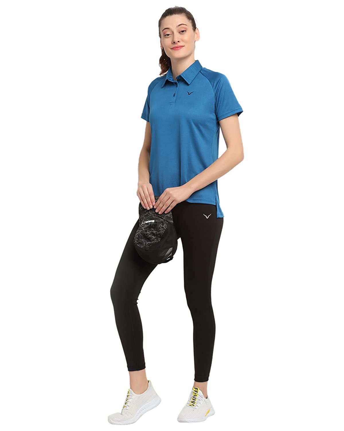 Invincible Women’s Raglan Polo T-Shirt