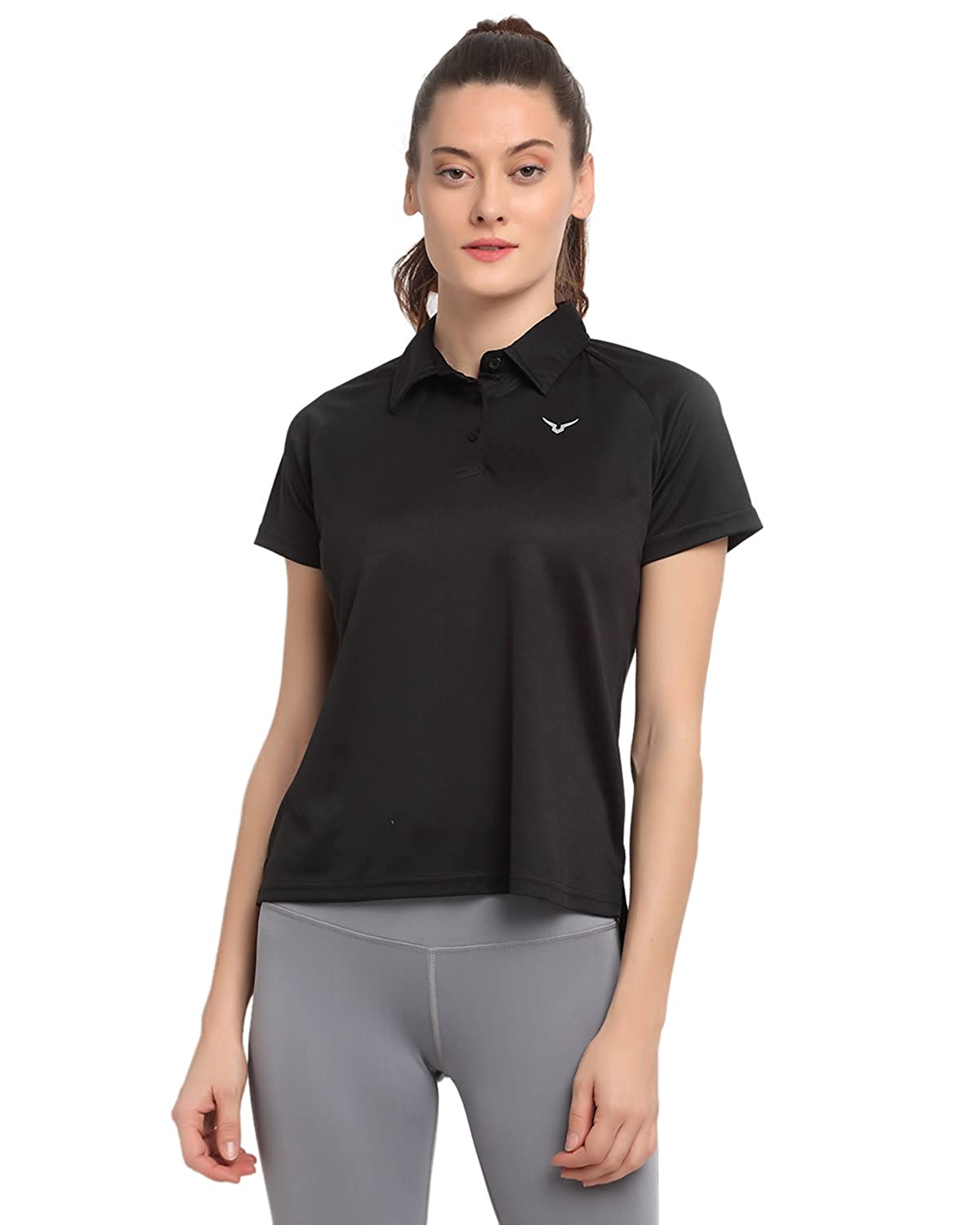 Invincible Women’s Raglan Polo T-Shirt