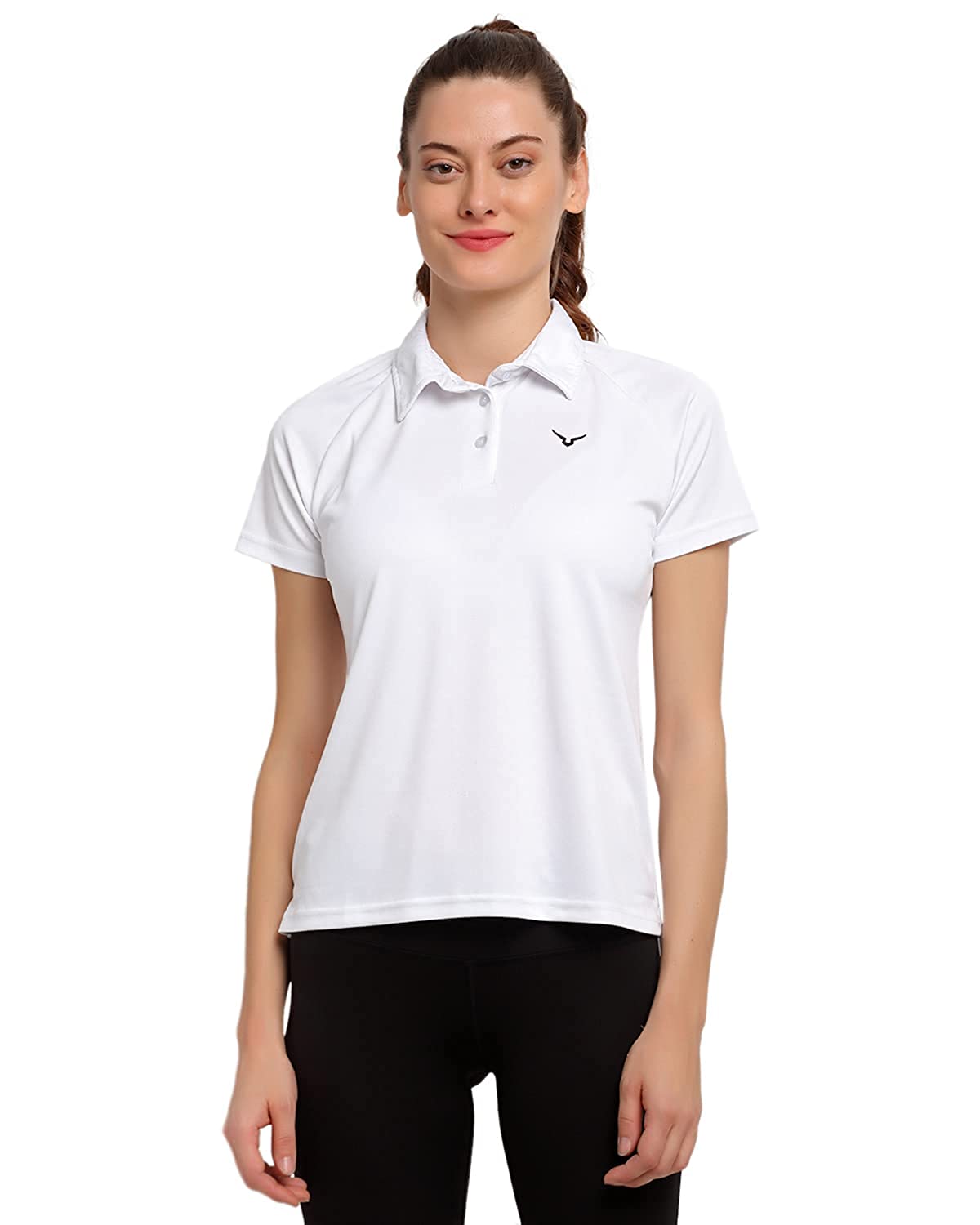 Invincible Women’s Raglan Polo T-Shirt