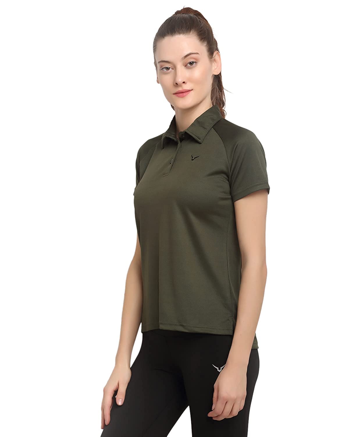 Invincible Women’s Raglan Polo T-Shirt