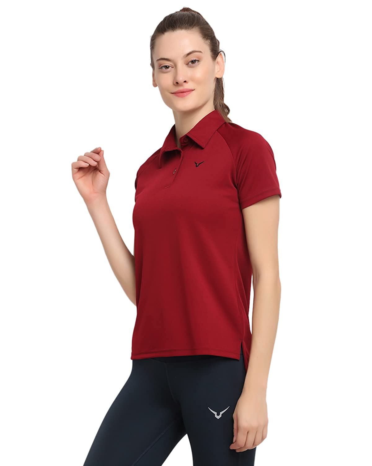 Invincible Women’s Raglan Polo T-Shirt