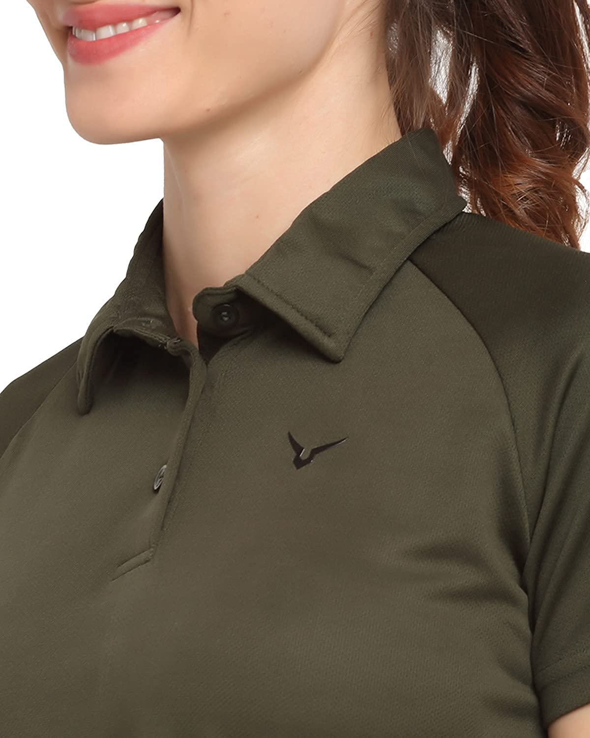 Invincible Women’s Raglan Polo T-Shirt