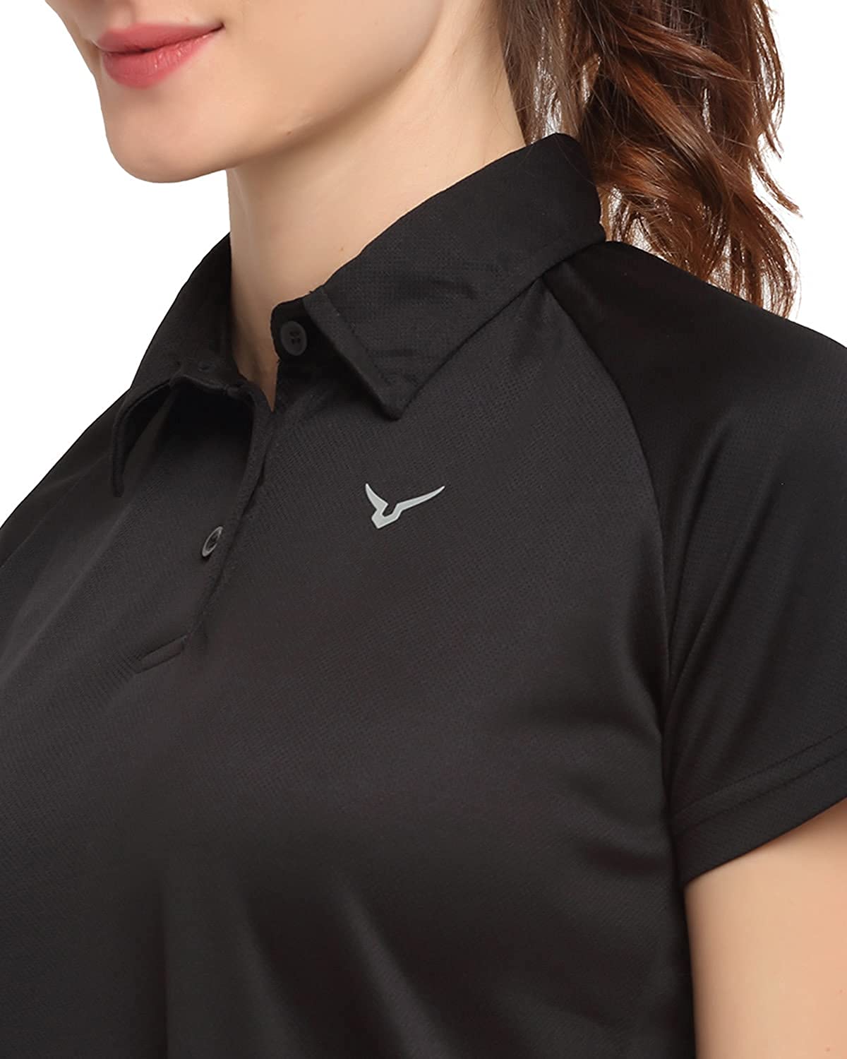 Invincible Women’s Raglan Polo T-Shirt