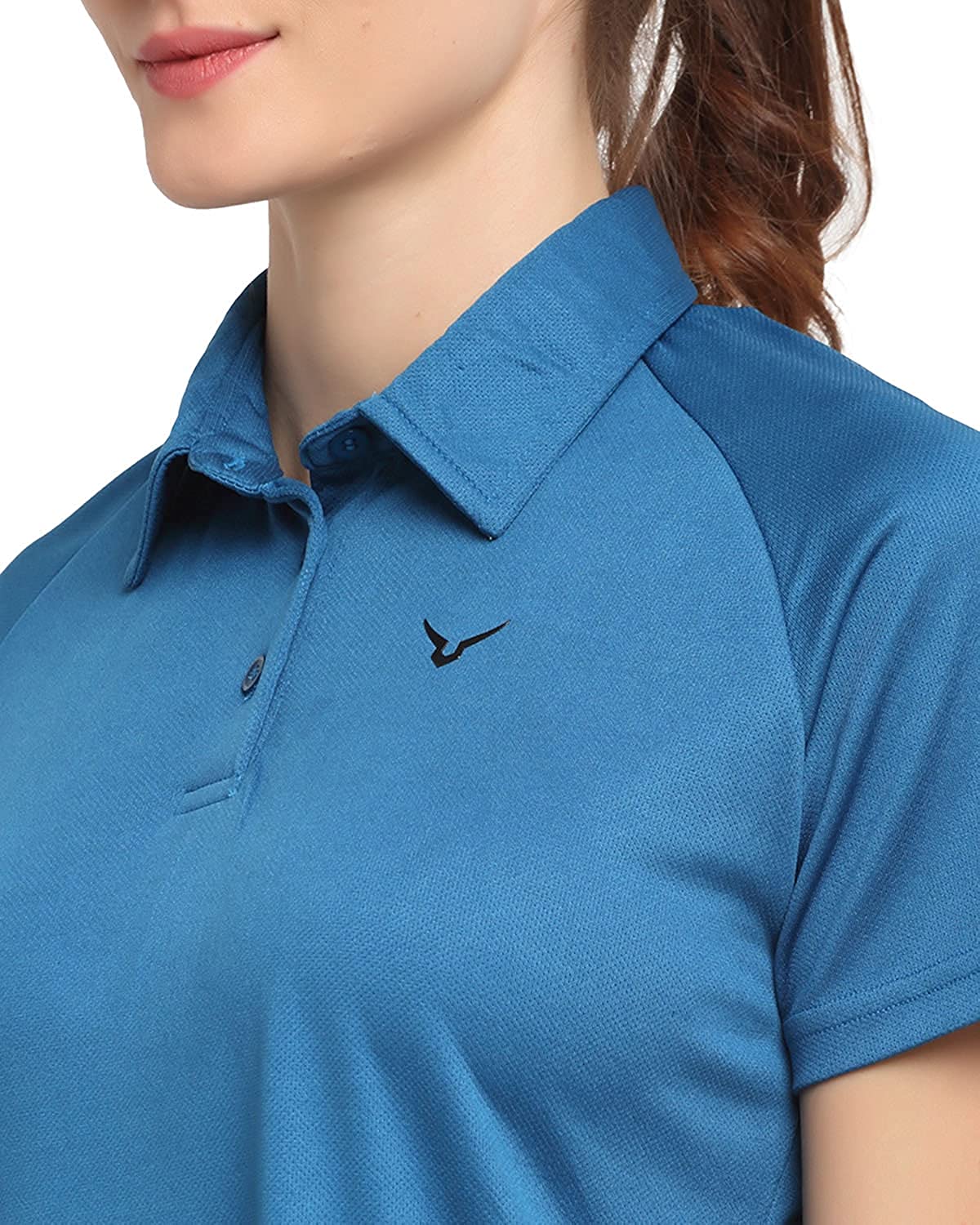 Invincible Women’s Raglan Polo T-Shirt