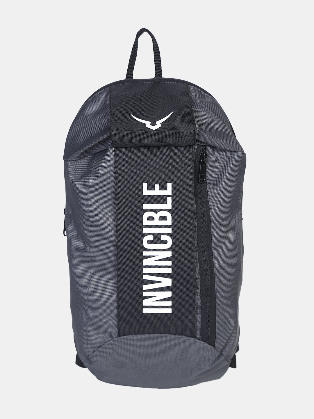 Invincible Polyester Running Bag Grey-Black 10 Litre Mini Back Pack