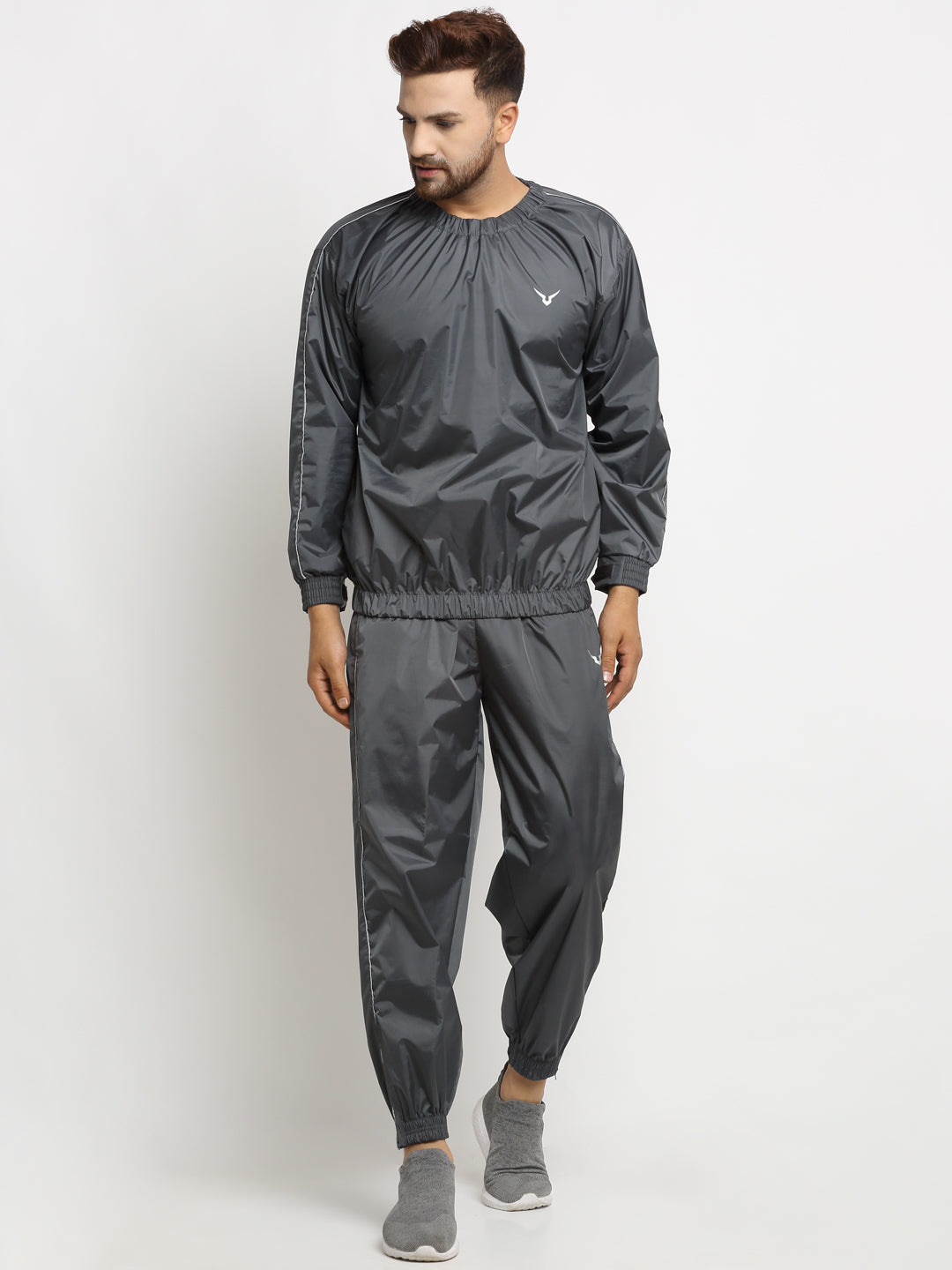 NINGMI Sauna Suit for Men Sweat Jacket Long Sleeve India