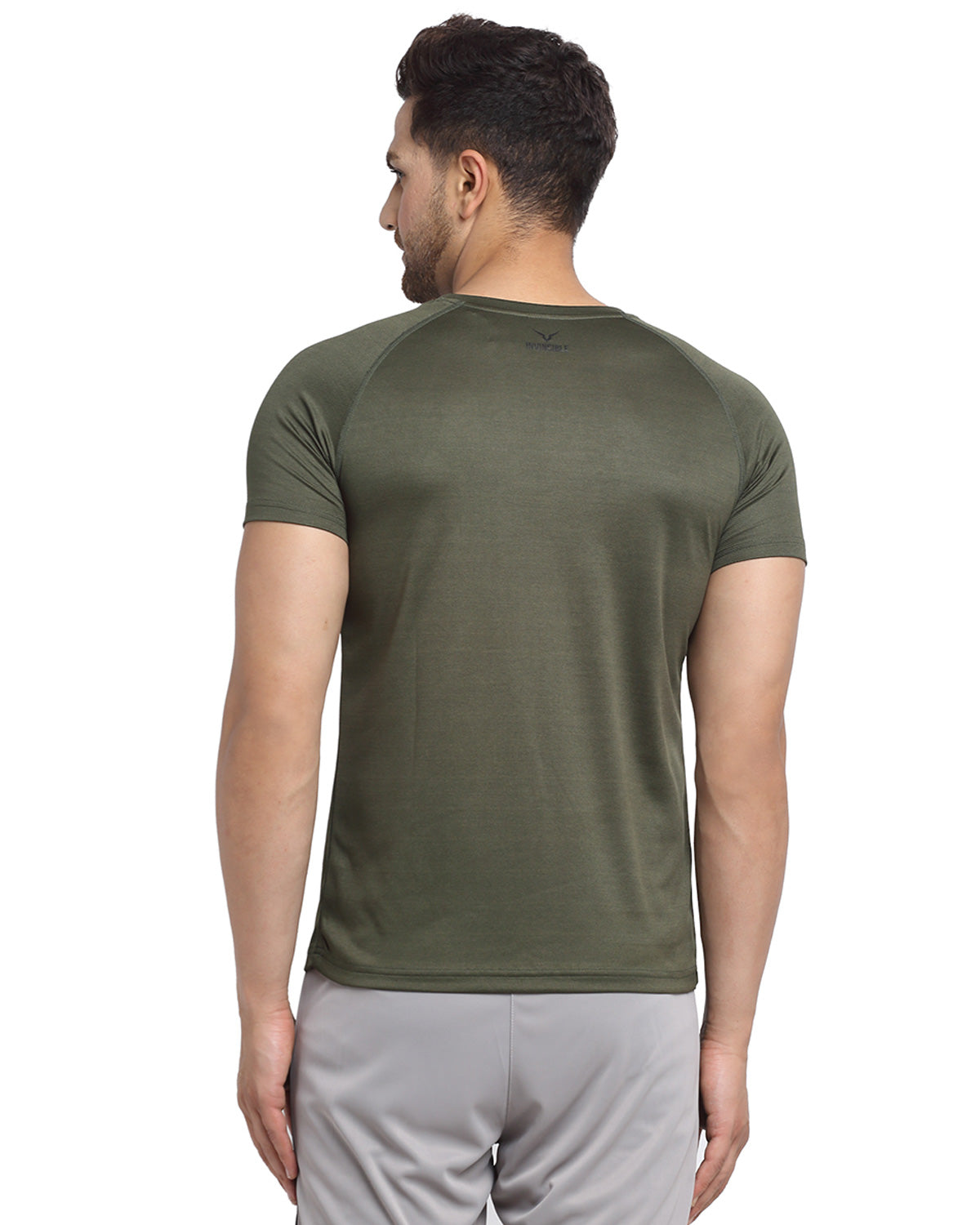Invincible Men's Solid Training T-Shirt