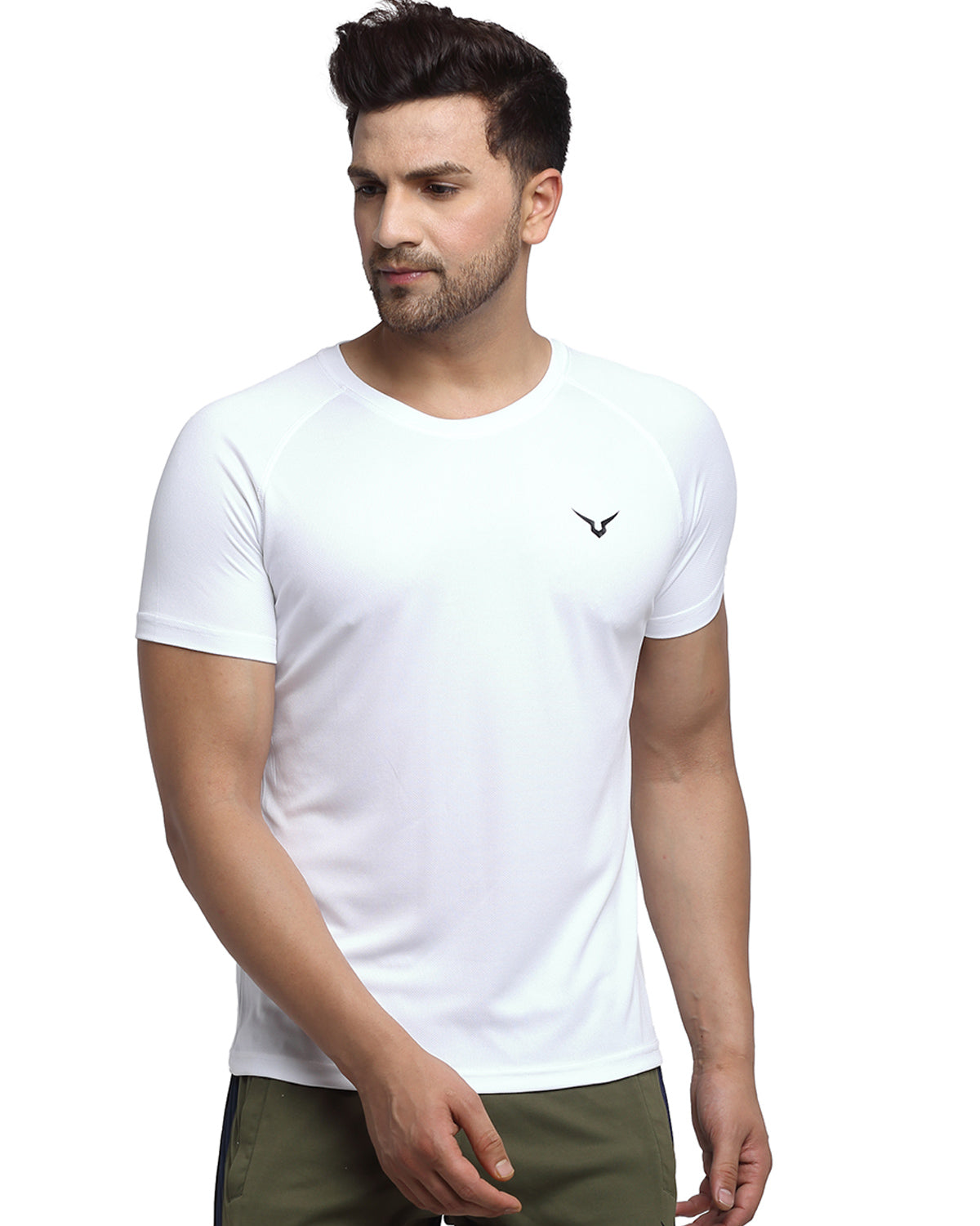 Invincible Men's Solid Training T-Shirt