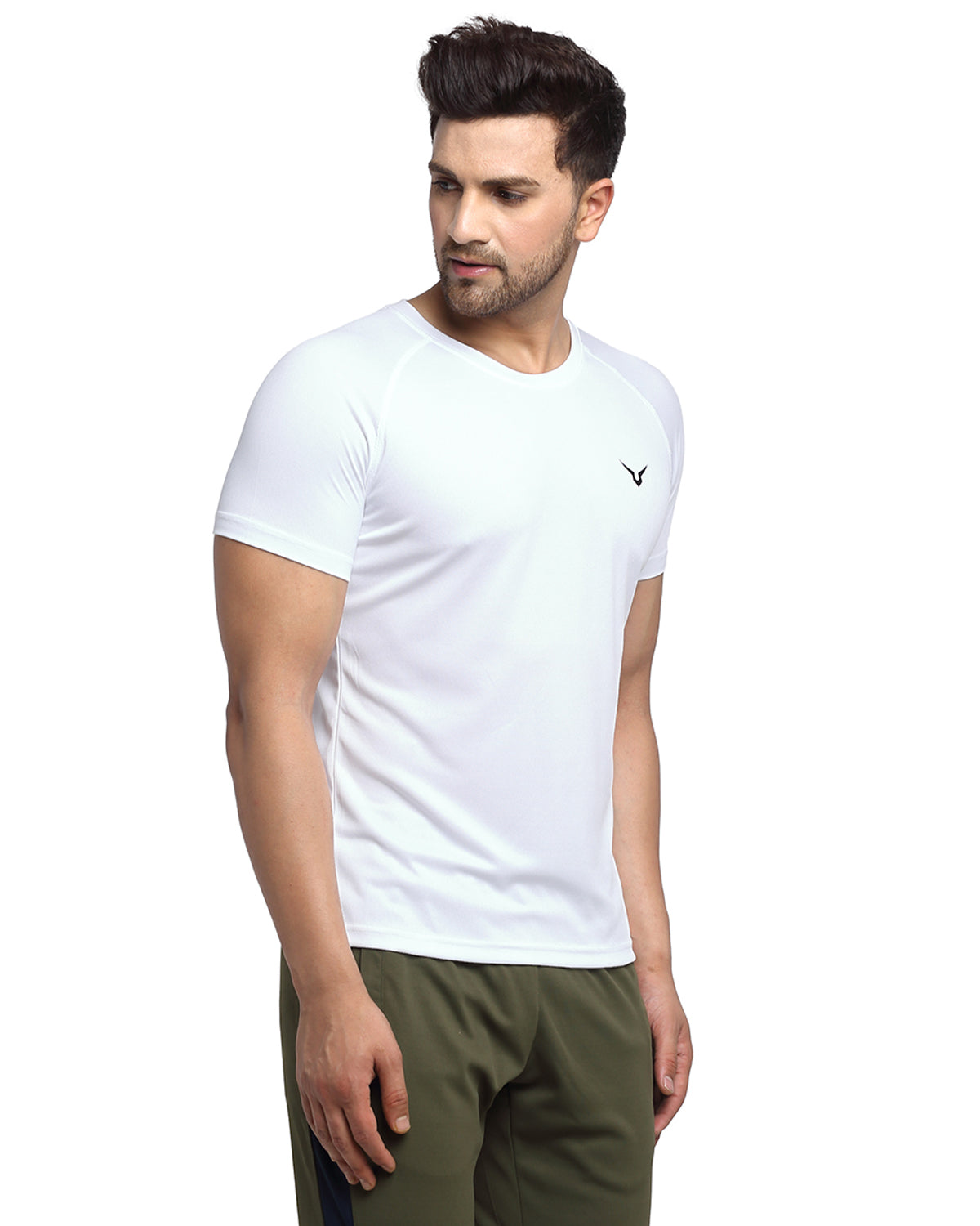 Invincible Men's Solid Training T-Shirt