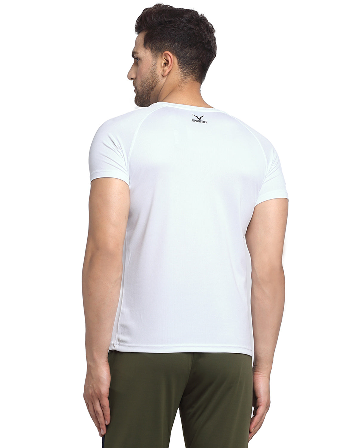 Invincible Men's Solid Training T-Shirt