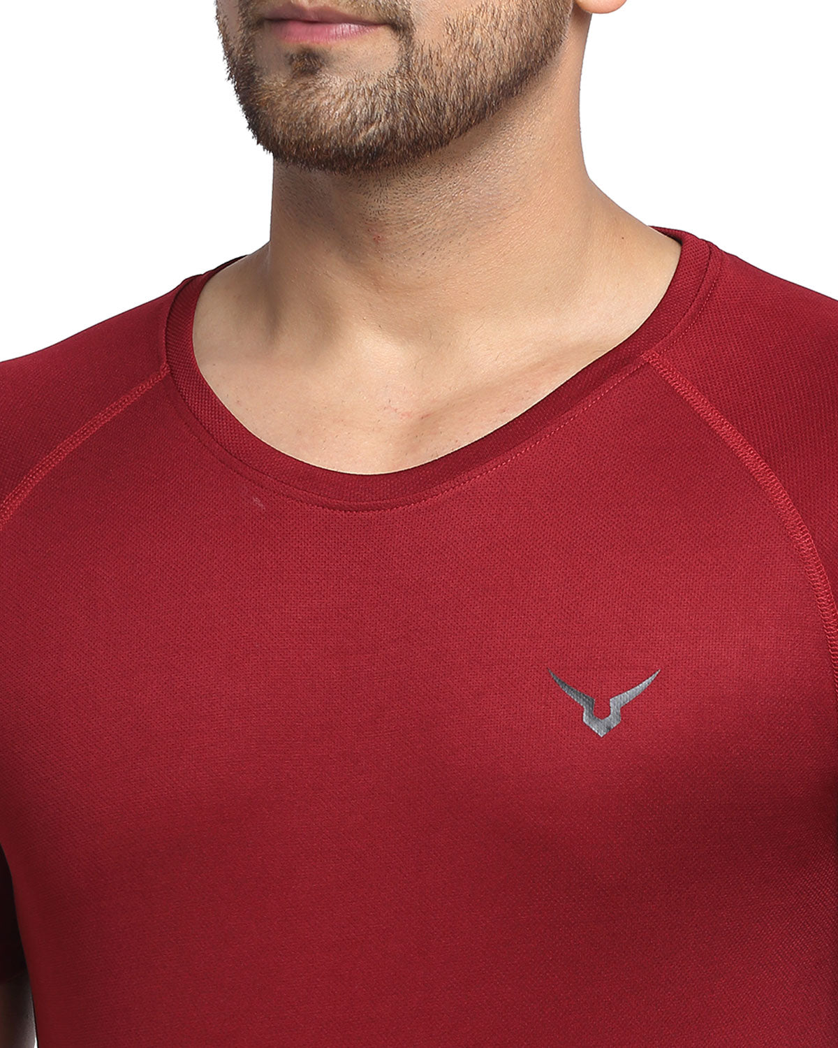 Invincible Men's Solid Training T-Shirt